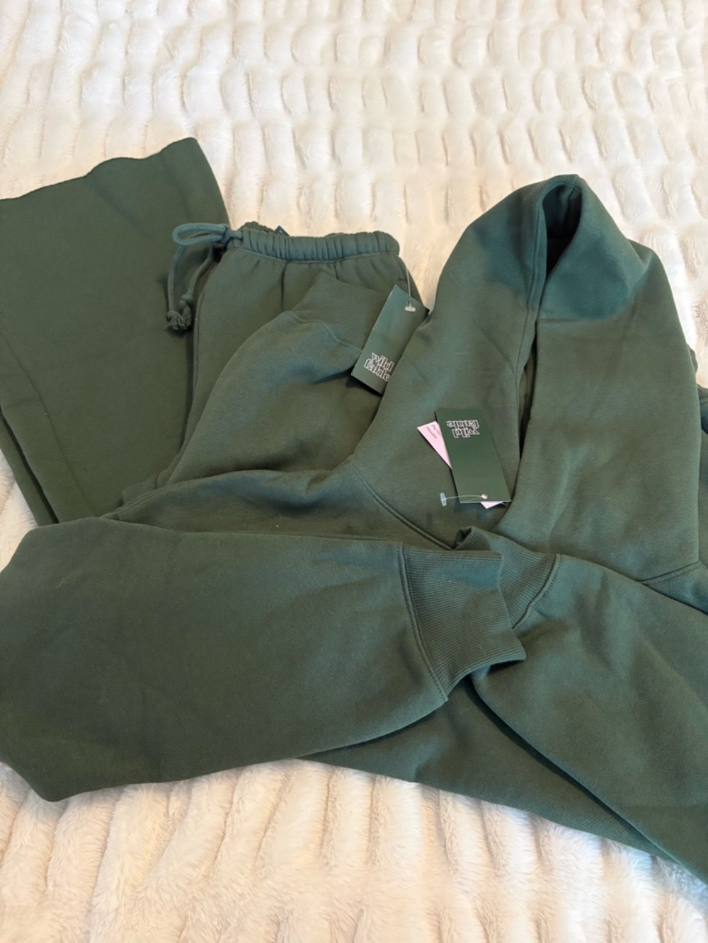 NWT wild fable Dark Green Hoodie and Jogger Set
